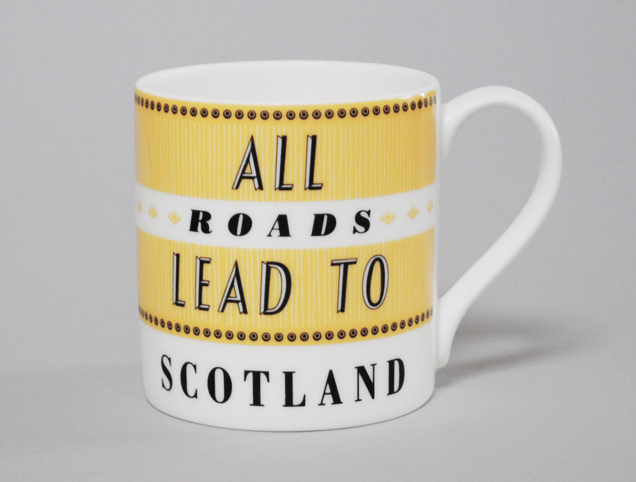 Pavilion | Scotland Mug | Yellow