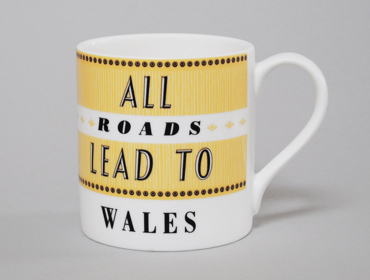 Pavilion | Wales Mug | Yellow