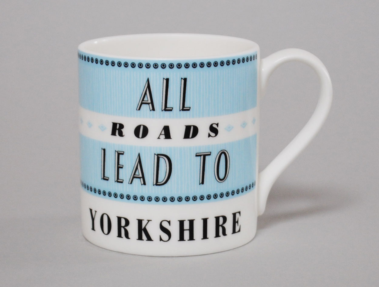 Pavilion | Yorkshire Mug | Blue