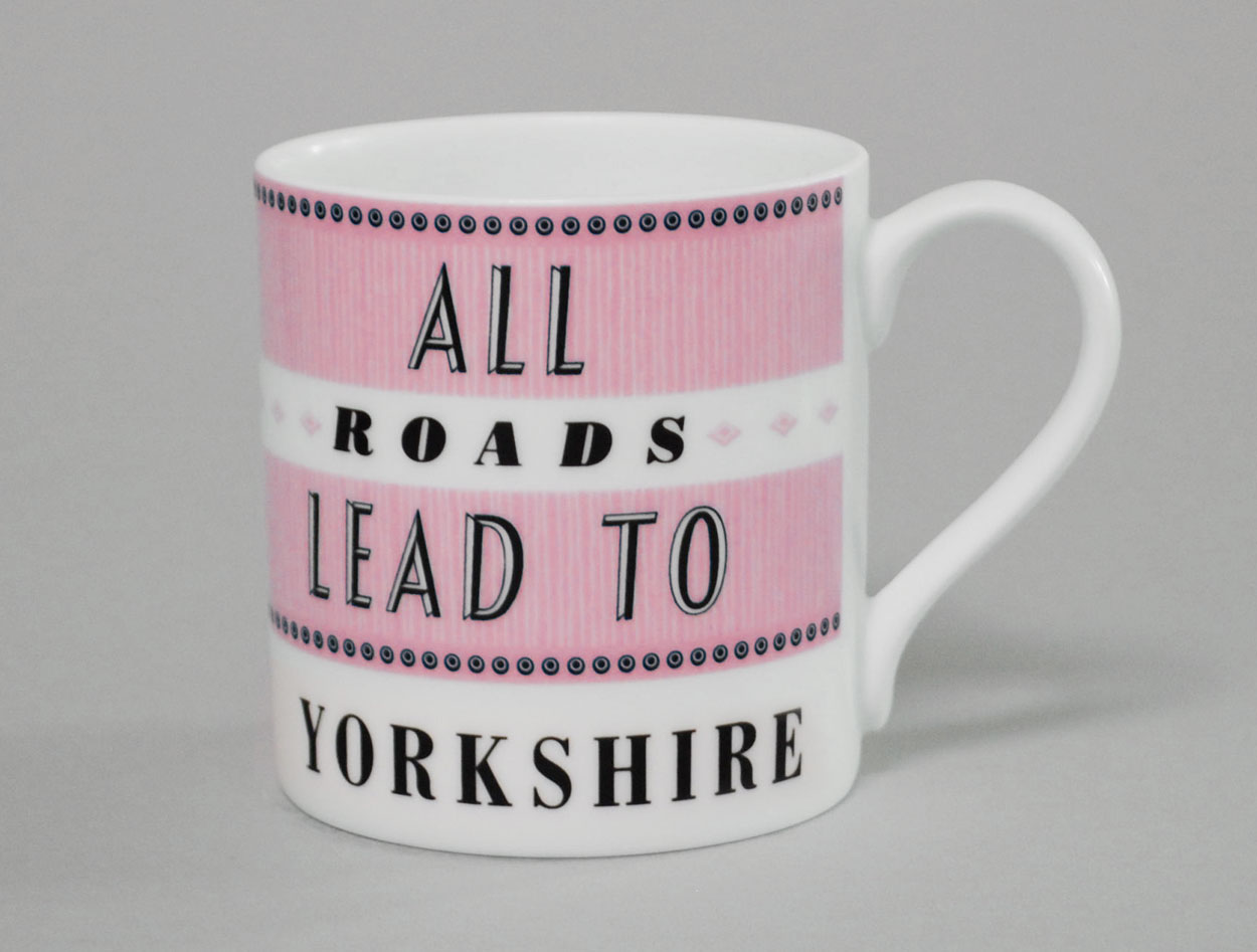 Pavilion | Yorkshire Mug | Pink