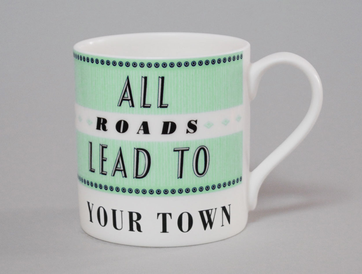  Pavilion | Your Town Mug | Mint | Trade Only*