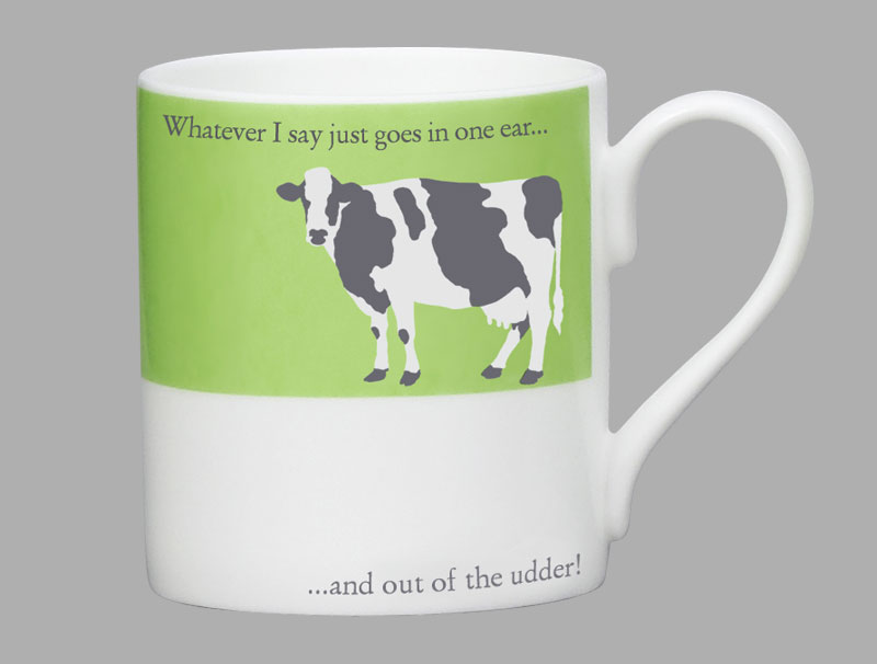 Silhouette Udder Green