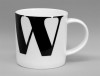 Alphabet Mug Initial W