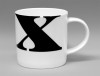 Alphabet Mug Initial X