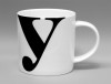 Alphabet Mug Initial Y