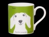 Portrait Doxie Apple Green