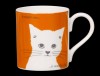 Portrait Puss in Orange