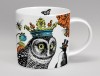 Menagerie Hoot Bone China Mug White