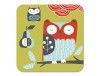 Folkland Barn Owl Coaster