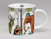 Menagerie Elephant Bone China Mug White