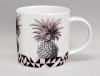 Hothouse Pineapple Mug Pink & White