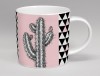 Hothouse Tall Cactus Mug Pink