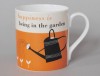 Happiness Gardening Mug Orange
