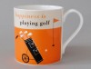 Happiness Golf Mug Orange