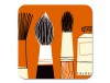 Gallery Fridge Magnet Brushes Orange