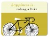 Happiness Bike Table Mat Olive