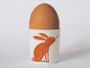 Happiness Rabbit Egg Cup Orange