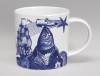 Cobaltic Sea - Shoe Fish Bone China Mug