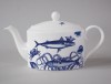 Cobaltic Sea Teapot - King Fish