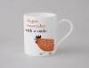 Happiness Chicken Small Mug Orange