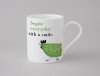 Happiness Chicken Small Mug Green