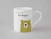 Happiness Bear Small Mug Olive