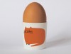 Happiness Catnap Egg Cup Orange