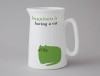 Happiness Medium Jug Catnap Green