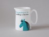 Happiness Small Jug Horse Turquoise