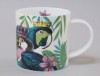 Jungle Toucan Bone China Mug White