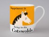 Country & Coast | Cotswolds Mug | Horse | Orange