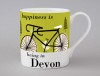 Country & Coast | Devon Mug | Cycling | Green