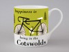 Country & Coast | Cotswolds Mug | Cycling | Green