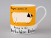 Country & Coast | Yorkshire Dales Mug | Pig | Orange