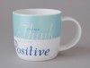 Philosophy | Think Positive Mug | Turquoise