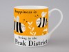 Country & Coast | Peak District Mug | Bee | Orange