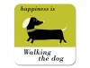 Country & Coast Black Doxie Dog Coaster