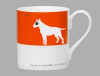 Silhouette English Bull Orange