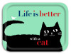 Life Big Cat Green Small Tray