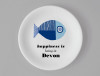 Ocean | Wavy Fish Coaster | Devon