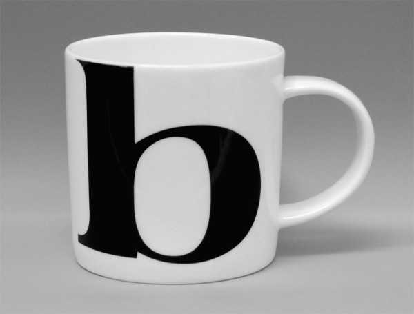 Alphabet Mug Initial B