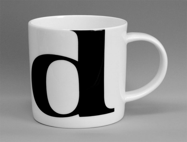 Alphabet Mug Initial D