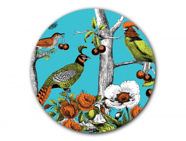 Menagerie Exotic Bird Coaster