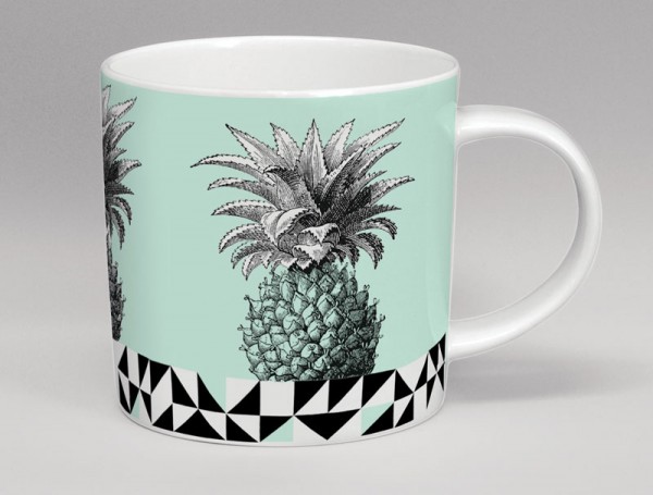 Hothouse Pineapple Mug Mint