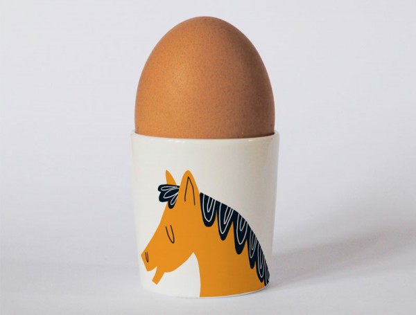 Country & Coast |  Horse Egg Cup | Wales