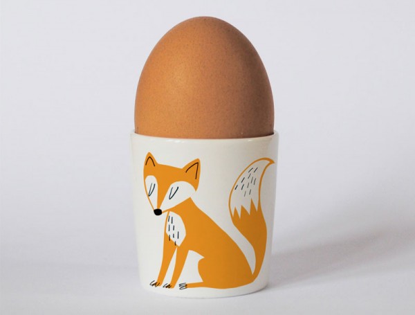 Country & Coast |  Fox Egg Cup | Cornwall