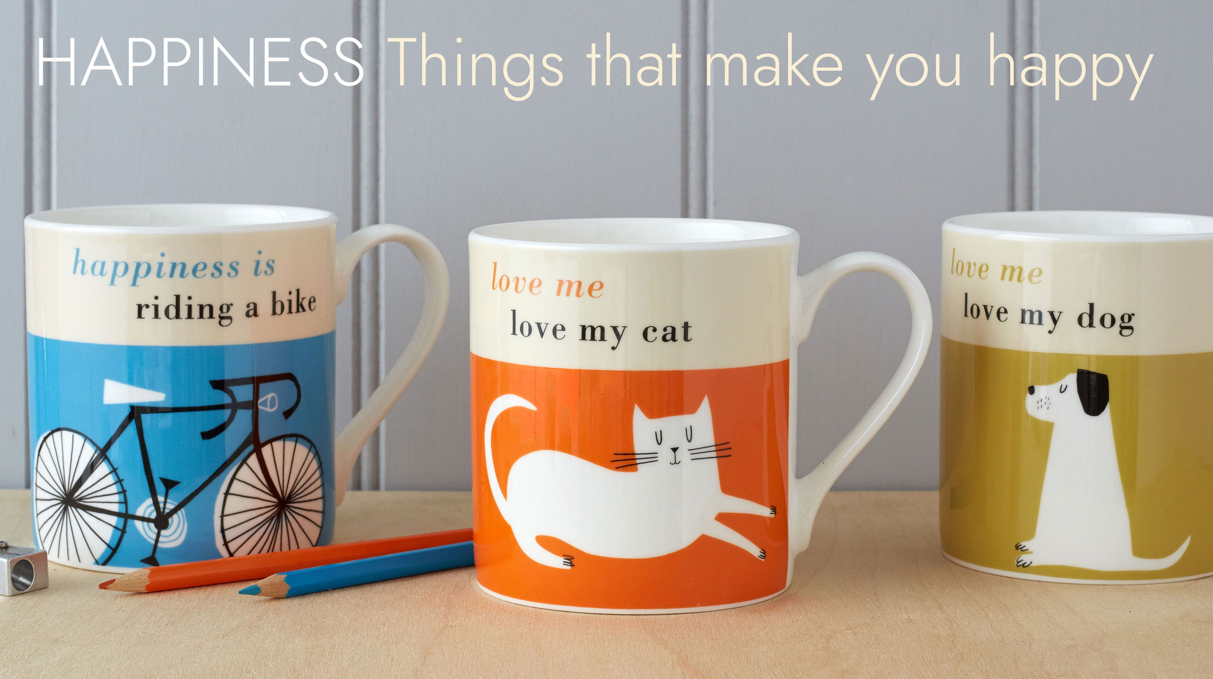 Happiness Mugs